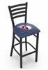 Cleveland Guardians 30" Stationary Bar Stool with Black Wrinkle Finish  