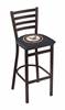 U.S. Navy 30" Stationary Bar Stool with Black Wrinkle Finish  