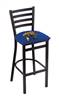 Kentucky "Wildcat" 30" Stationary Bar Stool with Black Wrinkle Finish  