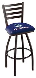 Connecticut 25" Swivel Counter Stool with Black Wrinkle Finish  