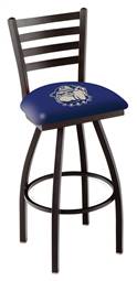 Georgetown 25" Swivel Counter Stool with Black Wrinkle Finish  