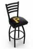 Pittsburgh Pirates 25" Swivel Counter Stool with Black Wrinkle Finish  