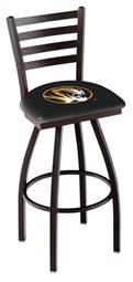 Missouri 25" Swivel Counter Stool with Black Wrinkle Finish  