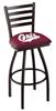 Montana 25" Swivel Counter Stool with Black Wrinkle Finish  