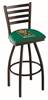 Marshall 25" Swivel Counter Stool with Black Wrinkle Finish  