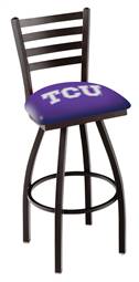 TCU 25" Swivel Counter Stool with Black Wrinkle Finish  