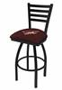 Arizona Coyotes 30" Swivel Bar Stool with Black Wrinkle Finish  