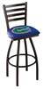 Florida 30" Swivel Bar Stool with Black Wrinkle Finish  