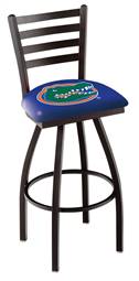 Florida 30" Swivel Bar Stool with Black Wrinkle Finish  