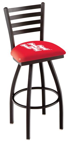 Houston 30" Swivel Bar Stool with Black Wrinkle Finish  