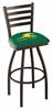 Kentucky State University 30" Swivel Bar Stool with Black Wrinkle Finish  