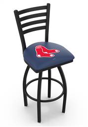 Boston Red Sox 30" Swivel Bar Stool with Black Wrinkle Finish  