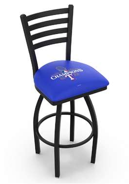 L014 Texas Rangers - 2023 World Series Champions  Swivel Bar Stool 30 inch 