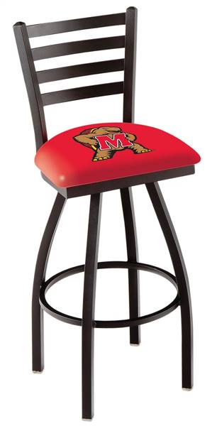 Maryland 30" Swivel Bar Stool with Black Wrinkle Finish  