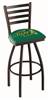 North Dakota State 30" Swivel Bar Stool with Black Wrinkle Finish  