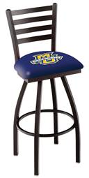 Marquette 36" Swivel Bar Stool with Black Wrinkle Finish  