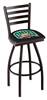 Ohio University 36" Swivel Bar Stool with Black Wrinkle Finish  