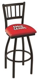 Louisiana-Lafayette 25" Swivel Counter Stool with Black Wrinkle Finish  