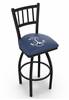 US Naval Academy (NAVY) 25" Swivel Counter Stool with Black Wrinkle Finish  