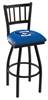 Creighton 30" Swivel Bar Stool with Black Wrinkle Finish  