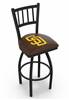 San Diego Padres 30" Swivel Bar Stool with Black Wrinkle Finish  