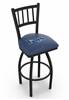 Tampa Bay Rays 30" Swivel Bar Stool with Black Wrinkle Finish  