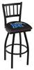 Memphis 30" Swivel Bar Stool with Black Wrinkle Finish  