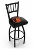 Baltimore Orioles 36" Swivel Bar Stool with Black Wrinkle Finish  