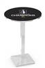 Vegas Golden Knights - 2023 Stanley Cup Champions 36" Tall - 36" Top Pub Table with Chrome Finish    