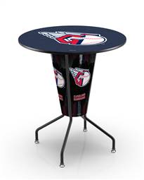 Cleveland Guardians 42 inch Tall Indoor/Outdoor Lighted Pub Table