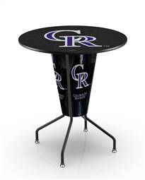 Colorado Rockies 42 inch Tall Indoor/Outdoor Lighted Pub Table