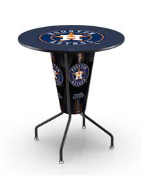 Houston Astros 42 inch Tall Indoor/Outdoor Lighted Pub Table