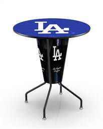 Los Angeles Dodgers 42 inch Tall Indoor/Outdoor Lighted Pub Table