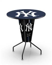 New York Yankees 42 inch Tall Indoor Lighted Pub Table