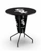 Chicago White Sox 42 inch Tall Indoor/Outdoor Lighted Pub Table