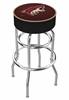  Arizona Coyotes 25" Double-Ring Swivel Counter Stool with Chrome Finish   