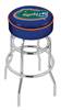  Florida 25" Double-Ring Swivel Counter Stool with Chrome Finish   