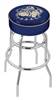  Georgetown 25" Double-Ring Swivel Counter Stool with Chrome Finish   