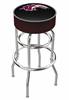  Southern Illinois 25" Double-Ring Swivel Counter Stool with Chrome Finish   