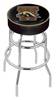  Western Michigan 25" Double-Ring Swivel Counter Stool with Chrome Finish   