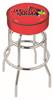  Illinois State 30" Double-Ring Swivel Bar Stool with Chrome Finish   