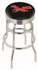  Eastern Washington 25" Double-Ring Swivel Counter Stool with Chrome Finish  