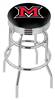  Miami (OH) 25" Double-Ring Swivel Counter Stool with Chrome Finish  