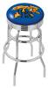  Kentucky "Wildcat" 25" Double-Ring Swivel Counter Stool with Chrome Finish  