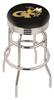  Georgia Tech 30" Double-Ring Swivel Bar Stool with Chrome Finish  