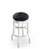  Miami Marlins 30" Doubleing Swivel Bar Stool with Chrome Finish  