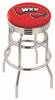  Western Kentucky 30" Double-Ring Swivel Bar Stool with Chrome Finish  