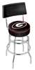  Georgia "G" 25" Double-Ring Swivel Counter Stool with Chrome Finish  