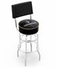 Vegas Golden Knights - 2023 Stanley Cup Champions  25" Double-Ring Swivel Counter Stool with Chrome Finish    