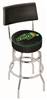  North Dakota State 25" Double-Ring Swivel Counter Stool with Chrome Finish  